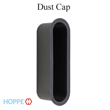 HOPPE Latch and Deadbolt Dust Cap - Black, 8786547